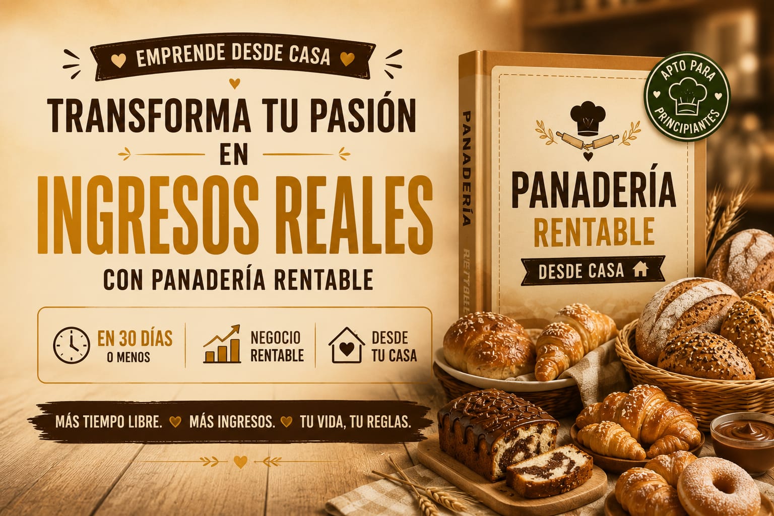 PANADERIA RENTABLE DESDE CASA ...
